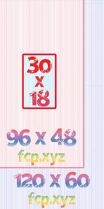 30-inx30-in Coroplast Printed in Full Color on 1 side